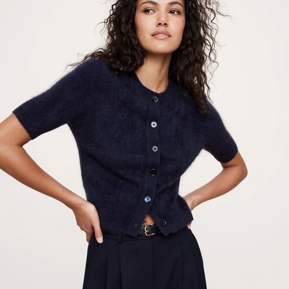 Banana Republic Dark Blue Women's Cardigan